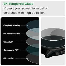 iDaPro [4Pcs Screen Protector for Garmin Fenix 8