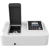 NANBEI Ultraviolet Lab Spectrophotometer | Wavelength accurracy&plusmn;1nm, LCD Digital Lab Spectrophotometer,190-1100nm,Tungsten Lamp, Portable Spectrophotometer