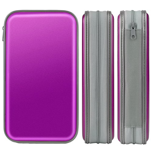 Fanspack CD Case, 80 Capacity DVD Storage DVD Case VCD Wallet Storage Organizer Plastic Protective CD Case Holder
