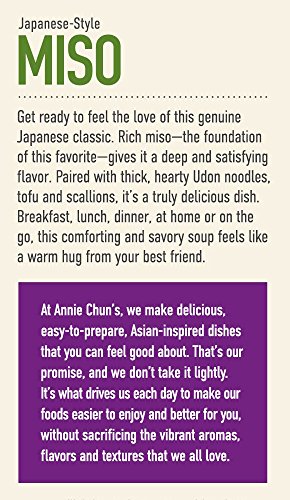 Annie Chun's Miso Soup Noodle Bowl, Non-GMO, Vegan, 5.9-oz (Pack of 6) - Thumbnail 3