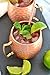 zeakko Copper Straw Cleaning Brush Included For Moscow Mule Mug (Set of 4), 8.5 inch