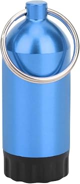 Keenso Mini Dive Cylinder O-Ring Kit Blue Storage Bottle 12 Rings Brass Pick view 5