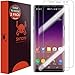 Skinomi Screen Protector Compatible with Galaxy Note 8 (2-Pack)(Maximum Coverage, Edge to Edge) Clear TechSkin TPU Anti-Bubble HD Film