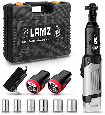 Buy AOBENCordless Electric Ratchet Wrench Set, 3/8" 12V Power Ratchet