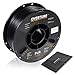 OVERTURE PLA Filament 1.75mm with 3D Build Surface 200mm &times; 200mm 3D Printer Consumables, 1kg Spool (2.2lbs), Dimensional Accuracy +/- 0.05 mm, Fit Most FDM Printer, Black primary