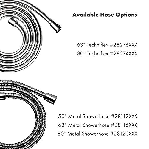 hansgrohe 4528000 Raindance Select E120 Low Flow 2.0 GPM Hand Shower
