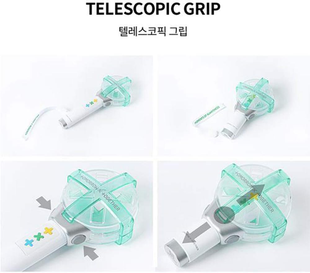 Amazon Com Tomorrow X Together Txt Official Lightstick One Random Txt Acrylic Photocard Sports Outdoors