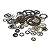 200 Gram (Approx 170pcs) DIY Mixed Color Antique Metal Steampunk Gears Charms Pendant Clock Watch Wheel Gear for Crafting,Jewelry Making Accessory