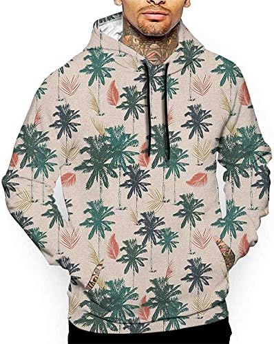 Unisex 3D Novelty Hoodies Tan,Sunburst Pattern Aged Rusty Jagged Grungy Retro Style Rays Old Worn Composition, Brown Pale Brown,Oversized Sweatshirts for Women
