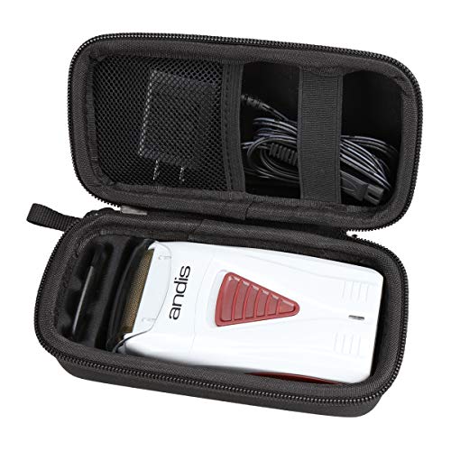 aproca estuche rígido de viaje para almacenamiento fit andis 17150 profoil lithium shaver