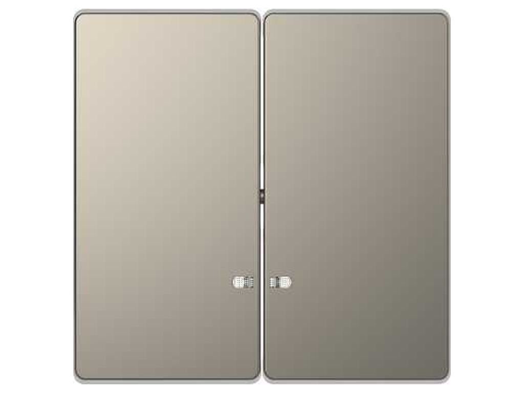 Schneider Electric mtn3420 – 6050 Double Key with Viewfinder for the range D-Life Mechanism, Nickel