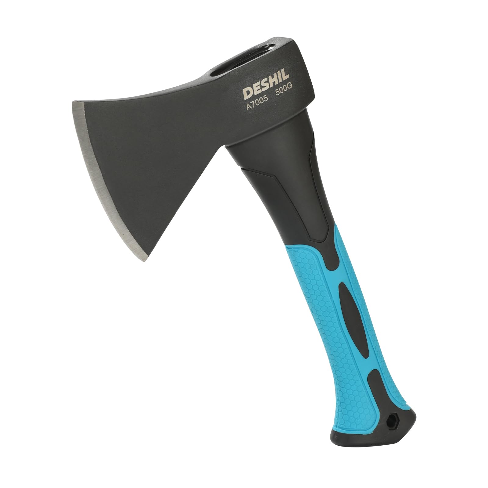Photo 1 of 10” Outdoor Hatchet Forged Carbon Steel Heat Treated Hand Tool, Fiberglass Shock Reduction Handle with Anti-Slip Grip