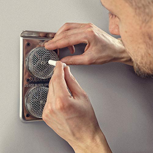 Kenley RV Furnace Vent Cover 2.8 inch Flying Insect Bug Screen Camper