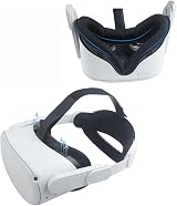 Lodokdre VR Headset Light Eye Mask Anti-Sweat Anti-Leakage Interface Bracket view 2
