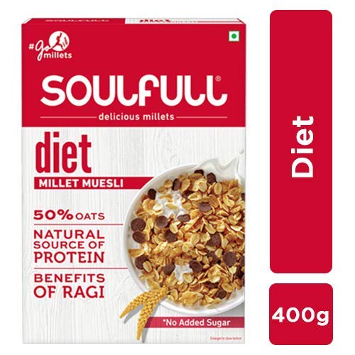 Soulfull Millet Muesli Diet , 400g