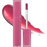 rom&nd DEWY·FUL Water Tint 06 Thulian - K-Beauty Cool Cream Pink Lip Stain for Hydrating Dewy Gloss & Non-Sticky, Long-Lasting Comfort