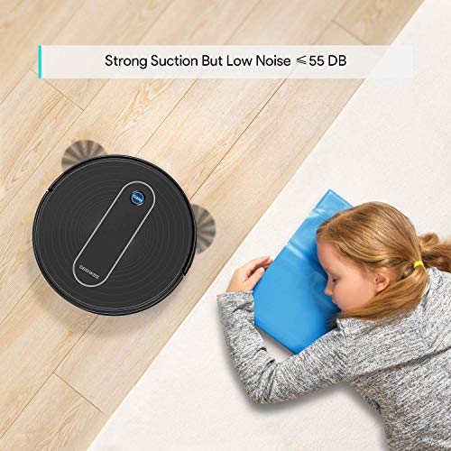 Robot-Vacuum-DEENKEE-1500Pa-Super-Suction-90-Min-Running-Time-42-Cleaning-Modes-Quiet-Self-Charging-DK600-Robotic-Vacuum-Cleaner-Ideal-for-Pet-Hair-Hard-Floors-Carpets