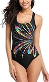 ALove Women Pro One Piece Swimsuit Bathing Suit Sports Swimwear