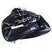 Black Leather Exposed Nipples Bra,Arm Restraints Sleeve,Adult Slave Training Dog Collars,for Couples BDSM Sexual Life (Pulling Rope & Padlock 7 Pieces)