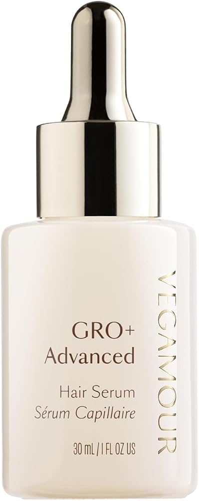 VEGAMOUR GRO+ Advanced Hair Serum, MD-Formulated | Reduces Shedding & Breakage, Fuller-Looking Hair, Balanced Scalp, Non-Oily