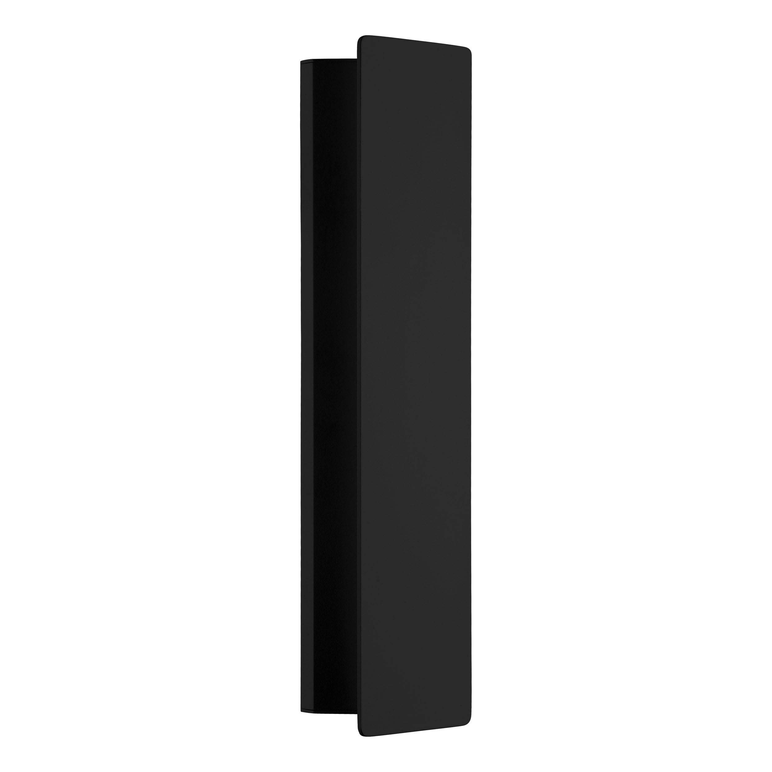 Eglo LED wall lamp Zubialde, 1 Flame wall lamp, wall Spotlight Inside Made of Aluminium and Steel, Living Room lamp, Hall lamp in Black
