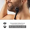 Beard-Growth-Roller-540-05MM-Titanium-Needles-Derma-Roller-for-Men-Matte-Black-Beard-Roller-Stimulate-Beard-and-Hair-Growth-Microneedle-Roller Beard Growth Roller/Derma Roller for Men/Microneedle Roller /540 0.5MM Titanium Needles (0.5mm)