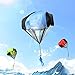 TSLIKANDO 5PCS Parachute Toy Tangle Free Parachutes Men Hand Throwing Solider Toys for Kids