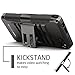 Fire Phone Case, BUDDIBOX [HSeries] Heavy Duty Swivel Belt Clip Holster with Kickstand Maximal Protection Case for Amazon Fire Phone, (Black)