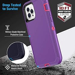 iPhone 12 Pro Max Case with Two Screen Protector 3