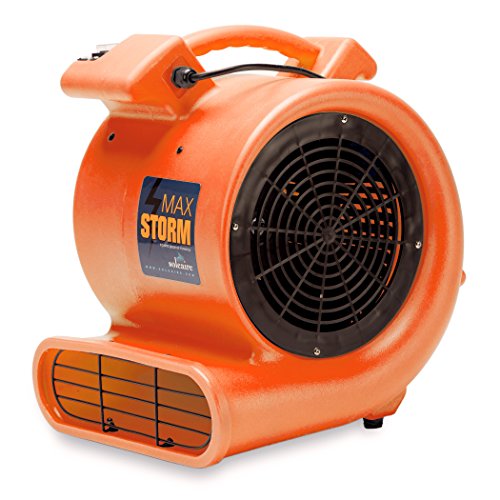 Soleaire Max Storm 1/2 HP Air Mover for House and Janitorial Drying Carpet and Floor, Pack of 30, Orange