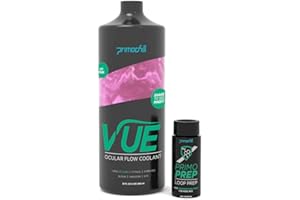 PrimoChill Vue - Computer WaterCooling Coolant, Visual Flow, Solid/Non-Transparent, Full Protection, PrimoPrep Included, Proudly Made in the USA (32oz/.9L) - Pink SX