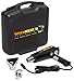 Steinel SV 803 K Heat Gun Kit - Includes Case and 1400 W heat gun with Variable Temperature Control, 3 Stage Air Control, Soft Grip Handle, Lightweight Ergonomic Design and Removable Stand, 34104