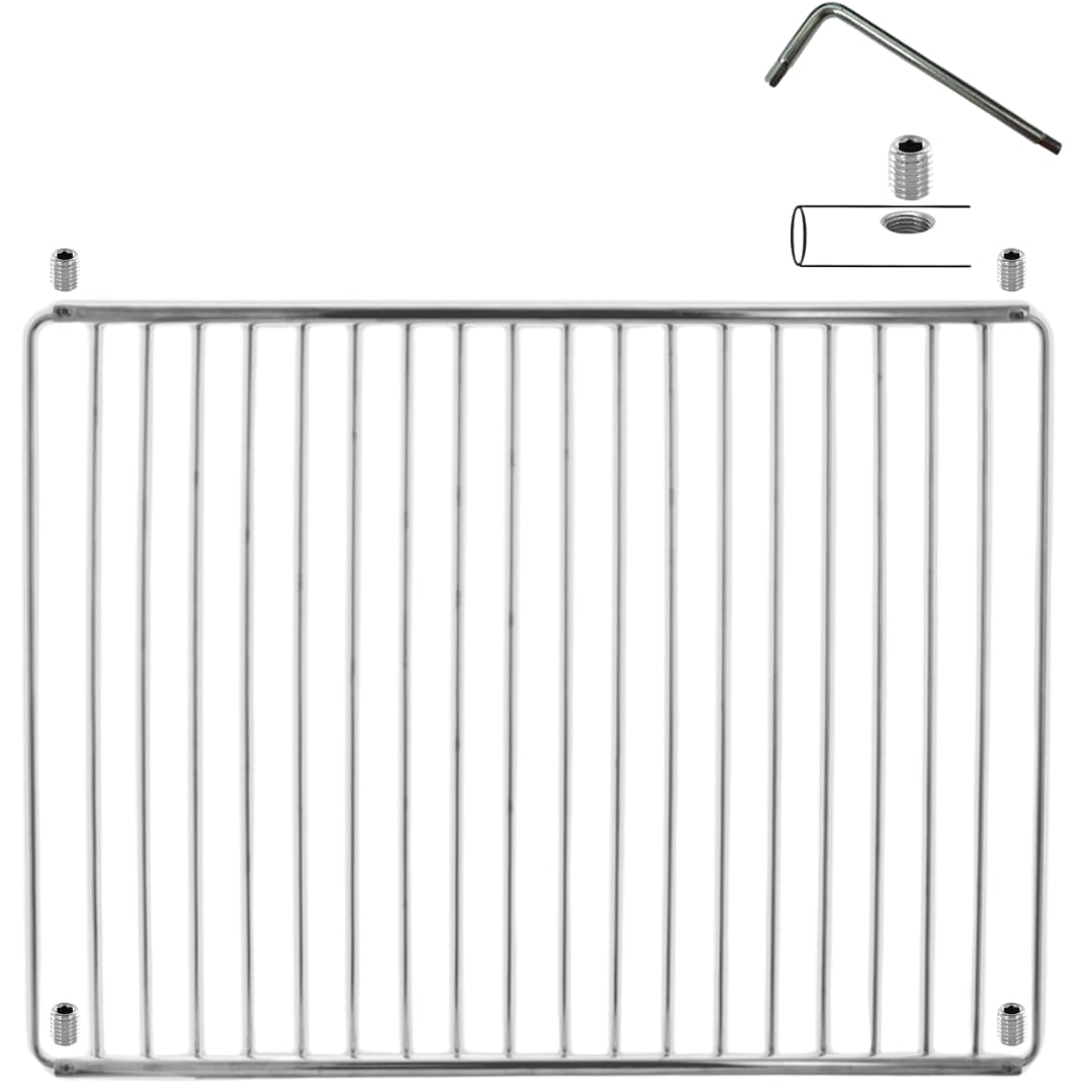 FIND A SPARE Universal Extendable Adjustable Shelf with Locking Arms for All Oven Cooker & Grill (360mm - 650mm)