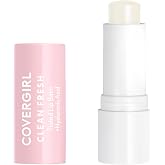 CoverGirl Clean Fresh Tinted Lip Balm, Vegan Formula, Hydrating, Natural Finish, Clear as Crystal, 1 Count