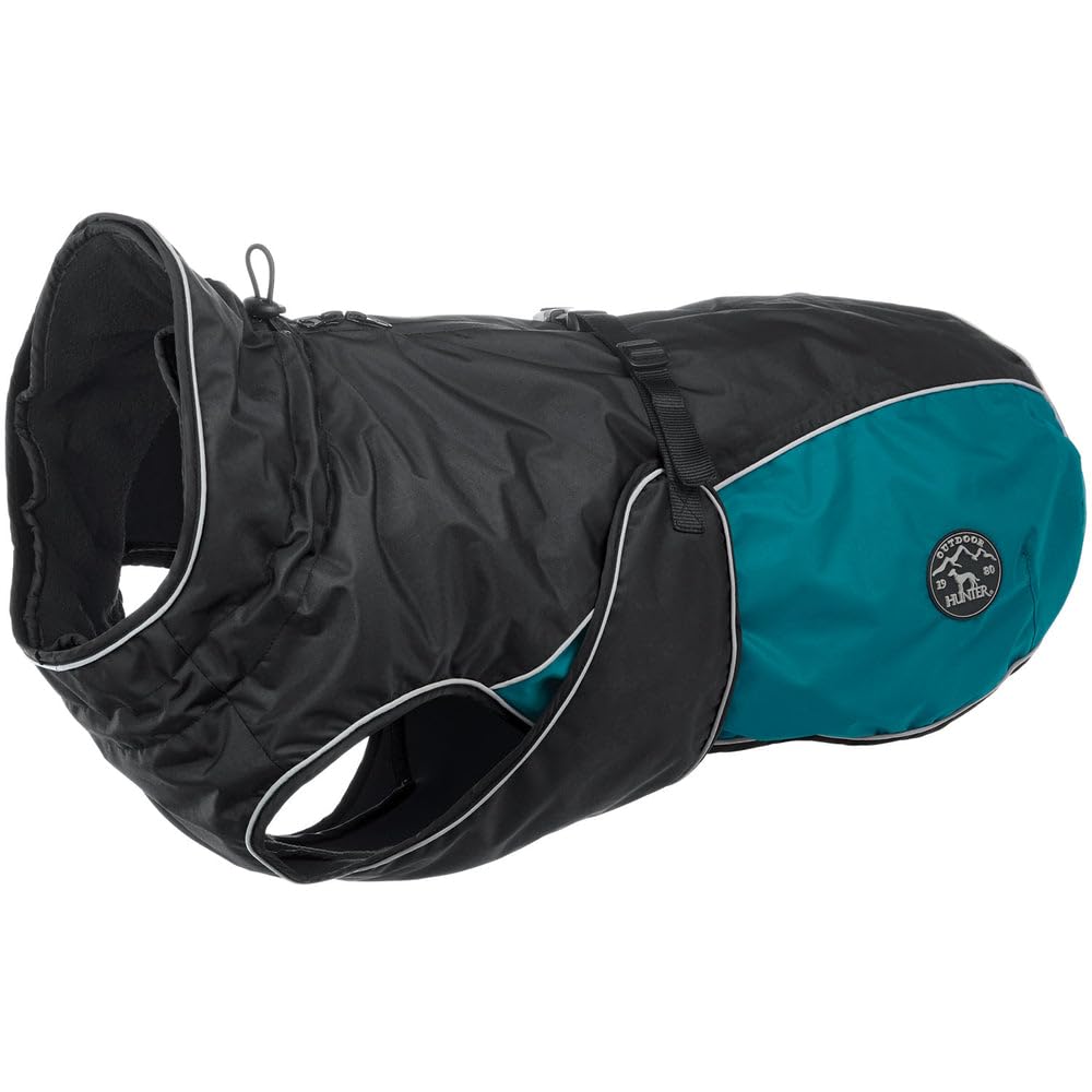 HUNTER Dog coat Uppsala Allrounder, 55 anthracite/teal