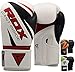 RDX Maya Hide Leather Boxing Gloves Punch Bag Mitts Sparring Punching Training Kickboxing Muay Thai Martial Arts