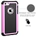 iPhone 5C Case, AUMIAU Hybrid Dual Layer Shock Absorbin Armor Defender Protective Case Cover (Hard Plastic with Soft Silicon) for Apple iPhone 5C