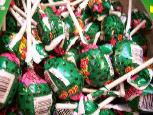 Candy, Charm Blow Pops, Watemelon, 48 pops per box