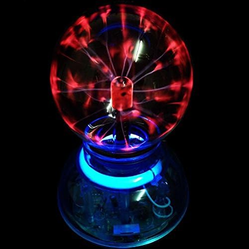 Amanadan Magical Plasma Ball, Sphere Lightning ball Electrostatic Flashing Ball for Parties, Decorations, Prop, Kids, Bedroom, Home and Gifts