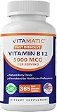 Vitamatic Vitamin B12 5000 mcg – 365 Fast