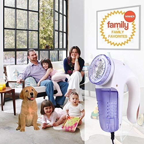 Fannyc Lint Remover Clothes Fuzz Fabric Shaver Suit for US Standard Fabric Sweater Defuzzer Fabric Clothes