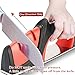 BoxLegend Knife Sharpener 3-in-1 Sharpening System for All-Sized Household Knives Kitchen Knife Sharpening(Black)