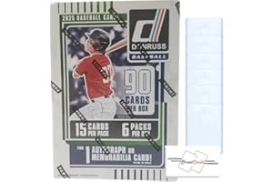 2025 Donruss Baseball Blaster Pack/Box Trading Cards + Toploader(s) + StreetCards Magnet! (Box w/ 90 Cards + 6 Toploaders)