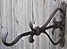 GSM Cast Iron Decorative Bracket with Plant Hook