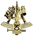 Everything Nautical Solid Brass Sextant, 5