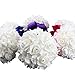 StillCool Wedding Bouquets Crystal Pearl Silk Roses Bridal Bridesmaid Wedding Hand Bouquet Artificial Fake Flowers (18cm*24cm, Pink)