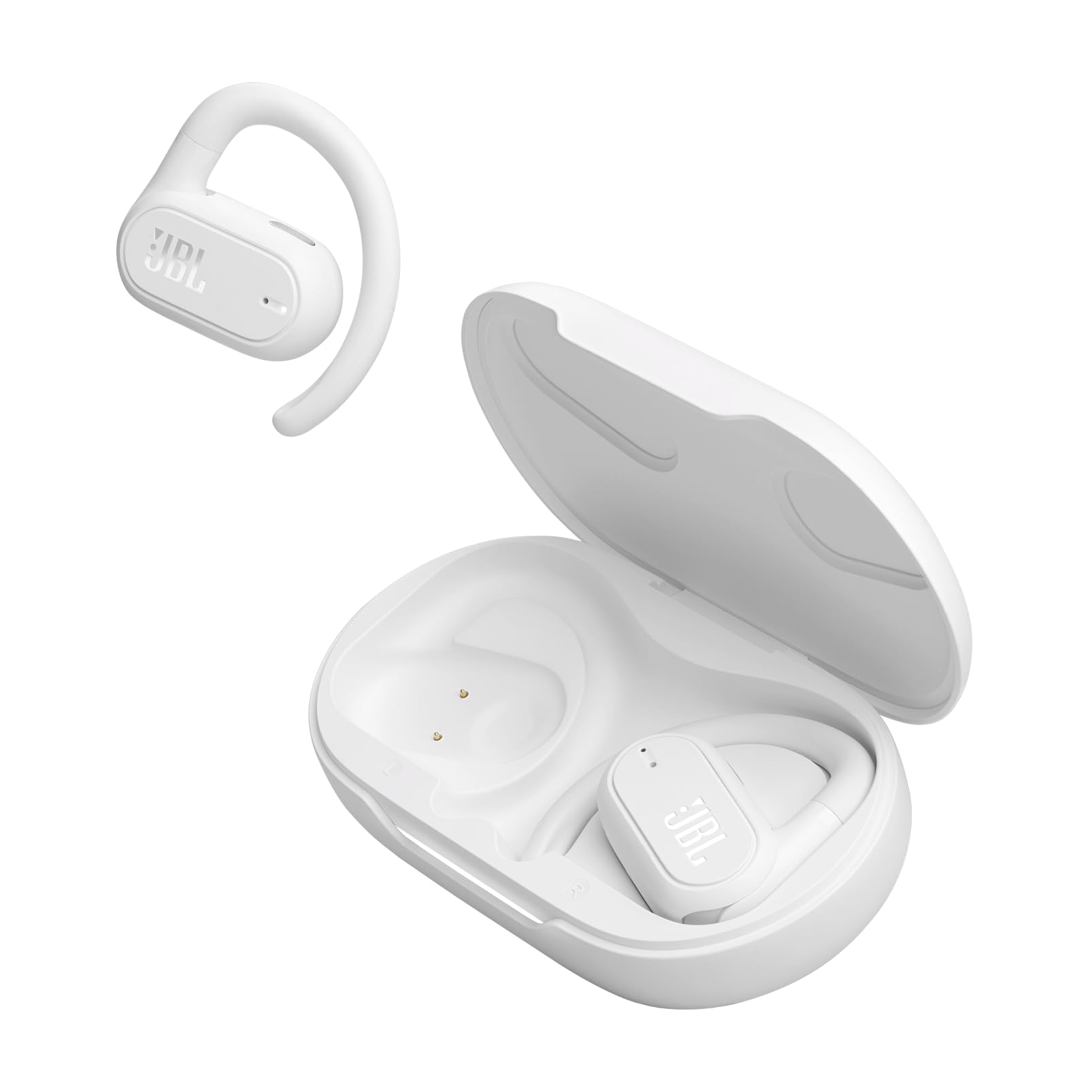 JBL Soundgear Sense, Wireless Bluetooth Open-Ear Headphones, Waterproof with Comfortable Fit, White