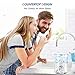Water Flosser, ELLESYE FDA Approved 600ml Capacity Dental Oral Irrigator with 9 Multifunctional Jet Tips for Family Use, Leak-Proof Quiet Design (50db) Dental Flosser, 10 Stepless Pressure Settings