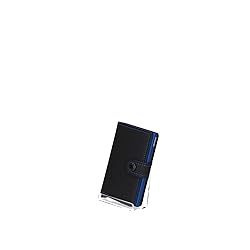 Secrid Men's Modern, Black & Blue, Talla única