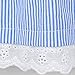 TULIPTREND Women's Fresh Doll Collar Short Sleeve Dress Light US X-Large/Asian XX-Large